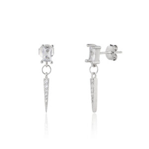 עגיל LOZ2692-1 - לבן