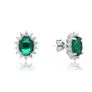 עגיל ZSI451-1 - ירוק