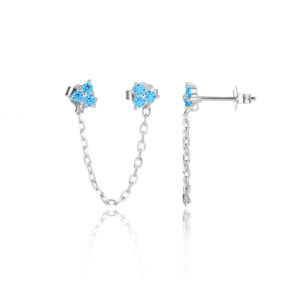 עגיל LO0112-1 - טורקיז