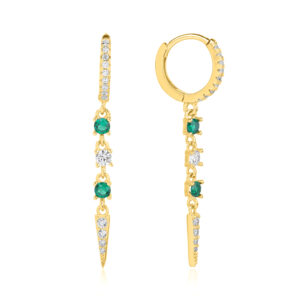 עגיל COSI8015-3 - ירוק