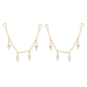 שרשרת לעגיל CSI049-3