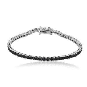 צמיד טניס שחור zsi2005-1-3mm