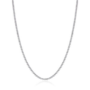 שרשרת טניס שפיצים 2.5 מ"מ40 ס"מ zsi436-1