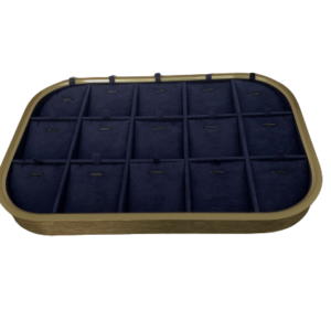 סטנד שרשראות פרימיום כחול כהה