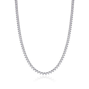 שרשרת טניס שפיצים ZSI436-1-40cm-3mm