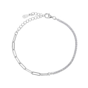 צמיד טניס משולב 2 מ"מ -ZSI303-1